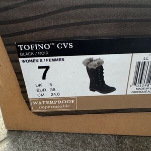 Women's Sorel Black Waterproof Boots